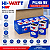Bateria Pilha 9V Hi-Watt Uso Geral Caixa com 10 Unidades - Imagem 1