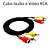 Cabo Audio e Video RCA 1.8M Para Dvd Tv Home - Imagem 1