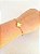 Pulseira Trevo da Sorte Folheada a Ouro 18K com Madrepérola Pulseira Feminina Delicada Antialérgica - Imagem 3