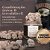 Duo Baileys - Macadâmias Caramelizadas Cobertas Com Chocolate Ao Leite e Branco e Baileys - Imagem 5