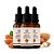 Kit 03 Óleo Vegetal Amêndoas 30ml HerboMel Natural - Imagem 1