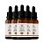 Kit 05 Óleo Vegetal Gergelim 30ml HerboMel Natural - Imagem 2