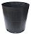 Kit 10 Embalagem Vaso Para Muda 8,5 Litros Plastico Preto - Imagem 1