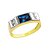 Anel De Formatura Ref. 229 em Ouro 18k - Imagem 1