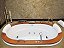 BANHEIRA EUROPE WOOD - JACUZZI - 2 PESSOAS - ACRÍLICA - Imagem 2