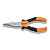 1166BM - ALICATE PONTAS SEMI-REDONDAS EXTRA-LONGO (160) - Imagem 1
