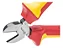 ALICATE DE CORTE DIAGONAL MODELO SUECO VDE ISOLADO 1000V (160) - Imagem 2