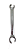 CHAVE POLIGONAL ABERTA 19X22MM - Imagem 3