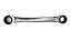 CHAVE ESTRELA C/ CATRACA 17X19MM - Imagem 1