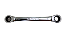 CHAVE ESTRELA C/ CATRACA 12X13MM - Imagem 1