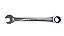 CHAVE COMBINADA COM CATRACA 19MM 7R GEDORE - Imagem 1