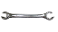 CHAVE POLIGONAL ABERTA 22X24MM - Imagem 2