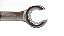 CHAVE POLIGONAL ABERTA 14X17MM - Imagem 1