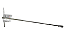 CHAVE T LONGA ARTICULADA 14 MM (TOPTUL: CTBA1460) - Imagem 1
