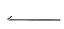 CHAVE HEXAGONAL EXTRA LONGA 5MM - Imagem 1