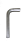 CHAVE HEXAGONAL "ALLEN"  22MM 76422 FORCE - Imagem 1