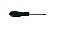 CHAVE DE FENDA PZ1x80mm POZIDRIV 7121 FORCE - Imagem 2
