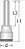 SOQUETE HEXAGONAL "ALLEN" LONGO 6mm ENC 1/2" IN19L- 6 GEDORE - Imagem 3
