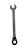 CHAVE COMBINADA C/ CATRACA REVERSIVEL 18 MM - Imagem 3