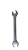 CHAVE FIXA 14X15MM - Imagem 1