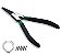 ALICATE PARA ANEIS EXTERNO BICO RETO 5" - Imagem 1