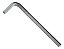 Chave Hexagonal Allen 2mm 76402 Force Prateado - Imagem 1