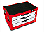 BAU 3 GAVETAS - SEM FERRAMENTAS SERIE PRO LINE - VERMELHO - Imagem 1