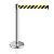 PEDESTAL CROMADO FITA PERSONALIZADA - Imagem 1