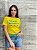 T SHIRT BRASIL COLORS AMARELO - Imagem 4