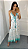 VESTIDO BOHO ÍSIS BRANCO/AQUA - Imagem 1