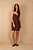 VESTIDO YASMIN MARROM - Imagem 1