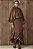 VESTIDO MELINA MARROM CHOCOLATE - Imagem 1