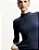 BLUSA TRICOT CANELADA MARINHO - Imagem 2