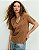 T SHIRT ONÇA  CAMEL - Imagem 2