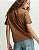 T SHIRT ONÇA  CAMEL - Imagem 3