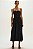 VESTIDO MIDI MADALENA AZUL MARINHO - Imagem 1