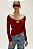 BLUSA MARLUCI VINHO - Imagem 1