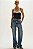 BLUSA MADALENA AZUL MARINHO E OFF - Imagem 4