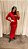 VESTIDO TRICOT LONGO VERMELHO - Imagem 3