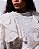 BLUSA BABADO FLOR OFF - Imagem 1