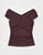 BLUSA OMBRO FRANZIDO CAFÉ - Imagem 7