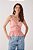 BLUSA CREPE BABADO ROSA - Imagem 2