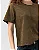 T-SHIRT SUEDE VERDE OLIVA - Imagem 1