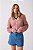 CARDIGAN CROPPED MEL ROSA - Imagem 1