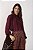 BLUSA GOLA LASTEX VINHO - Imagem 1