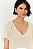 BLUSA CREPE GIGI  BAUNILHA - Imagem 2