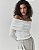 BLUSA TRICOT OMBRO A OMBRO OFF - Imagem 2