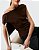 BLUSA ASSIMETRICA CAFÉ - Imagem 3
