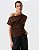 BLUSA ASSIMETRICA CAFÉ - Imagem 1