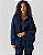 PONCHO TRICOT FRANJA MARINHO - Imagem 4